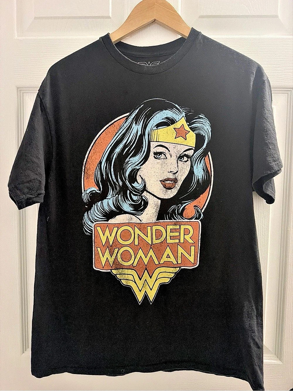 Wonder Woman graphic tee Black Large